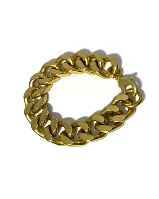 Rachel Nathan Metallic Chain: Thick Curb Classic Bracelet