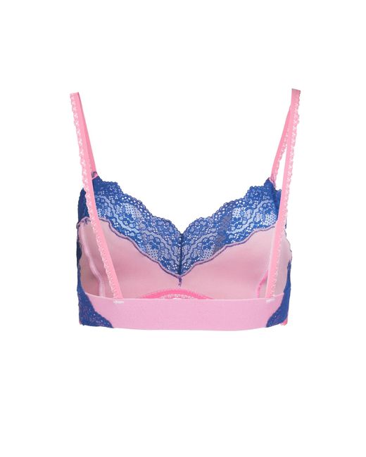 Natalia Petruch Blue Audrey Bralette Top