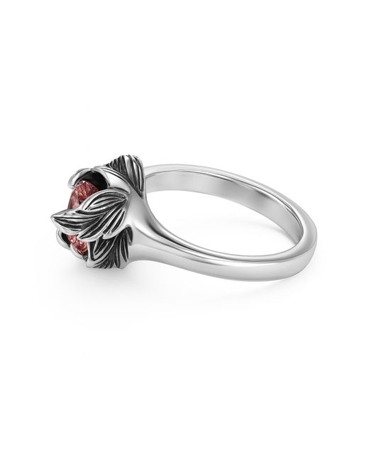 Unaloe Multicolor Sterling Ring With Zircon Coleus– Handmade Jewelry For