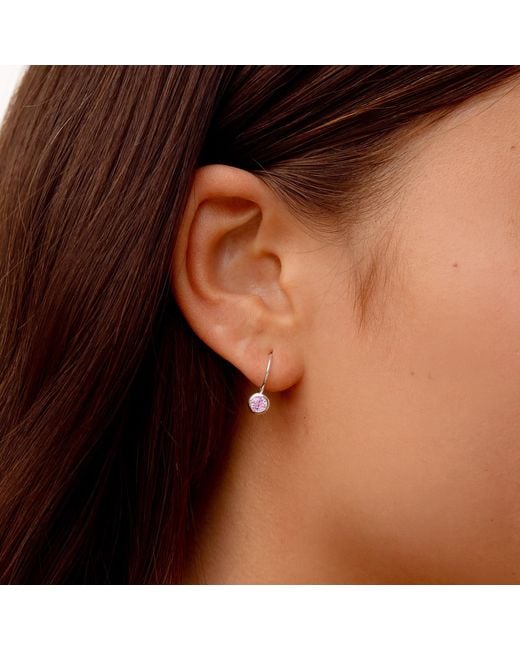 Dower & Hall Metallic Quartz Dewdrop Earrings