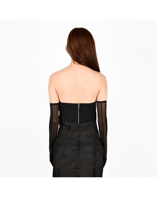 Ioana Ciolacu Black Corset