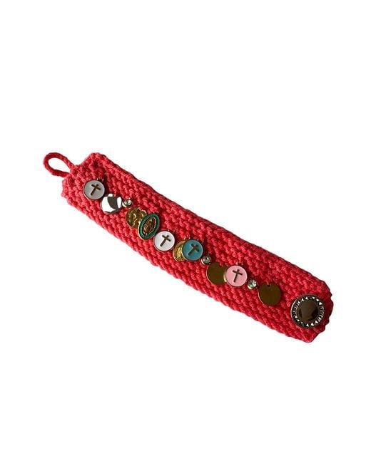 Hilo De Mar Red Vieira Narrow Bracelet