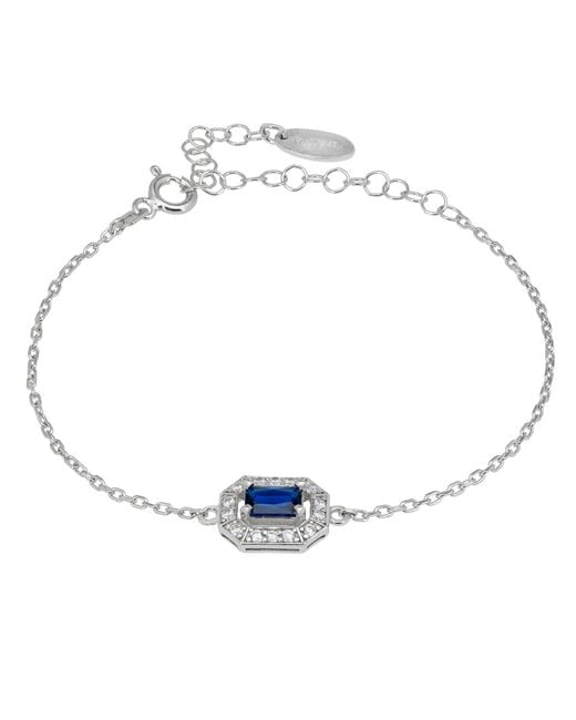 Latelita London Blue Whistledown Gemstone Bracelet Sapphire