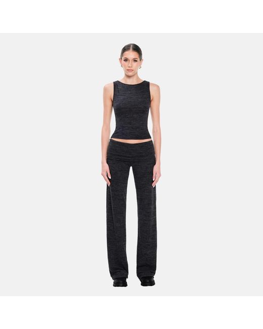 OW Collection Gray Nita Knit Pants