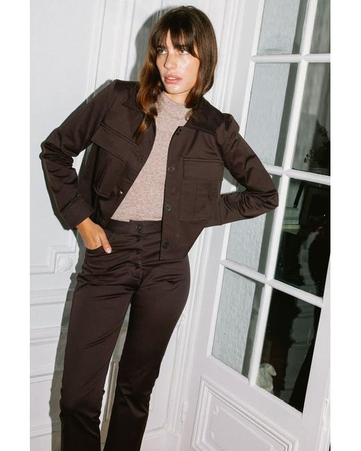 AVANI Apparel Brown Dahlia Jacket