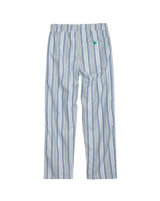 Lounge Blue Neutrals Organic Brushed Cotton Lounge Bottoms Trousers Pants for men