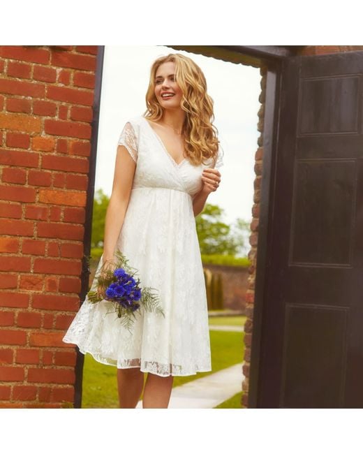 Alie Street London Gray Evangeline Wedding Dress