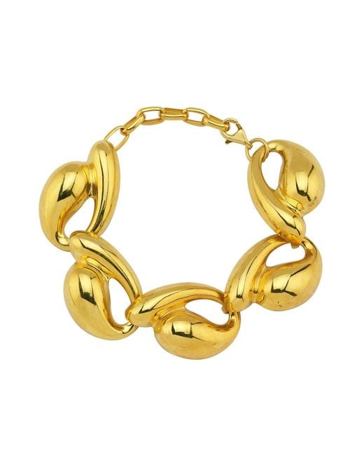 LINYA JEWELLERY Metallic Tina Big Bracelet