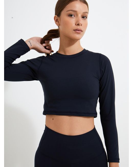 Lula-Ru Blue Long Sleeve Top