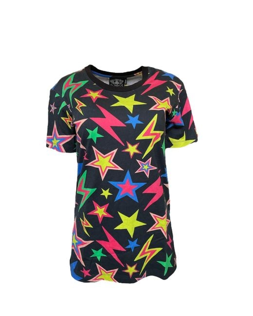 Any Old Iron White Neon Shazam T-Shirt