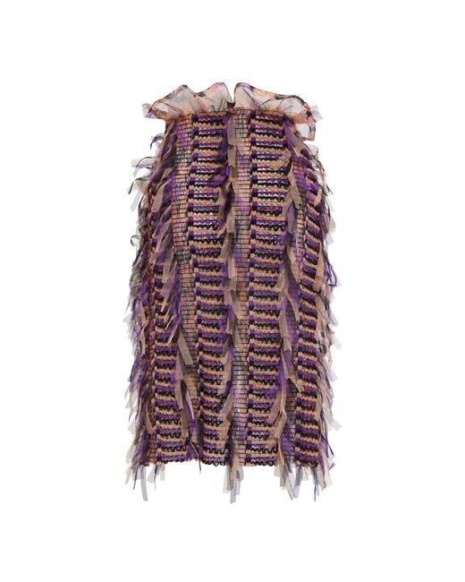 Sarah Regensburger Purple Manifest Skirt