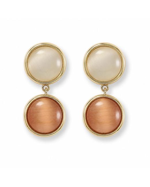 Hye Jane Jewelry Metallic Honey Tonal Marlow Drop Earrings