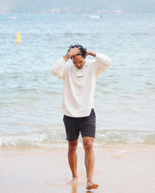 Theanimals White Hooded Logo Sweatshirt
