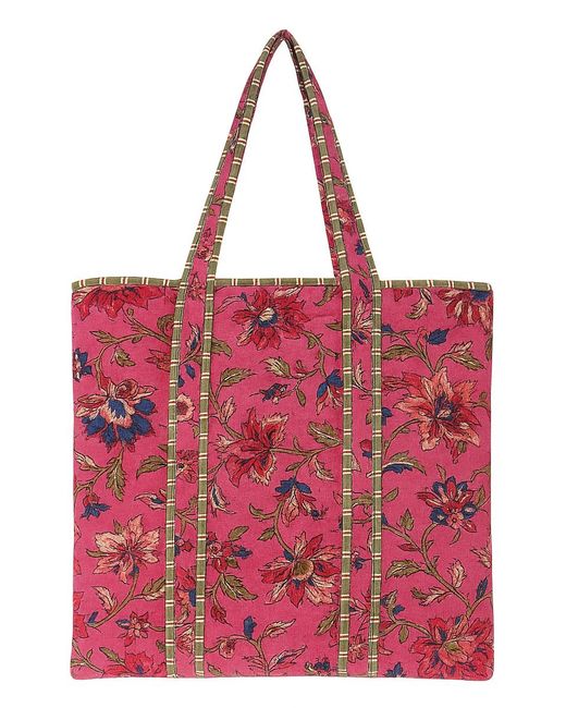 Conscious Yoga Collective Green The Floral Tote