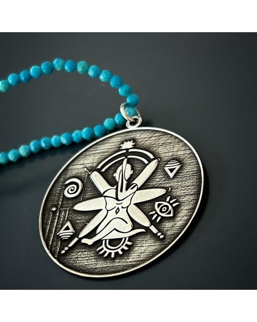 Ebru Jewelry Metallic See The Good Necklace