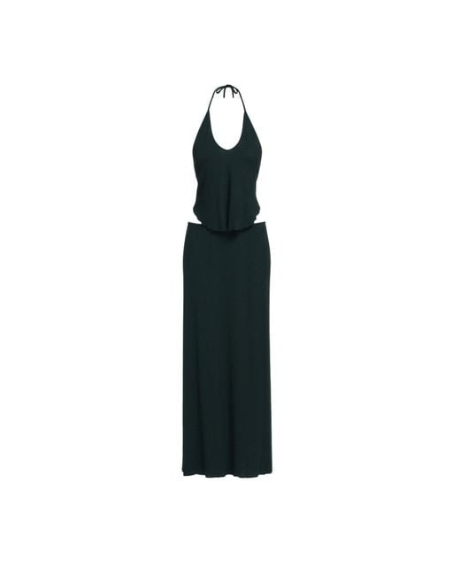 Sâb Studio Black Isla Halter Top