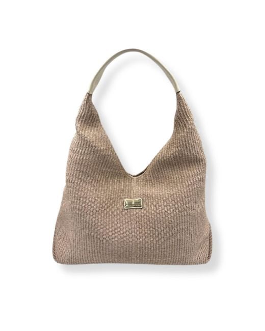 Franchetti Bond Gray Neutrals Bronte Italian Raffia Classic
