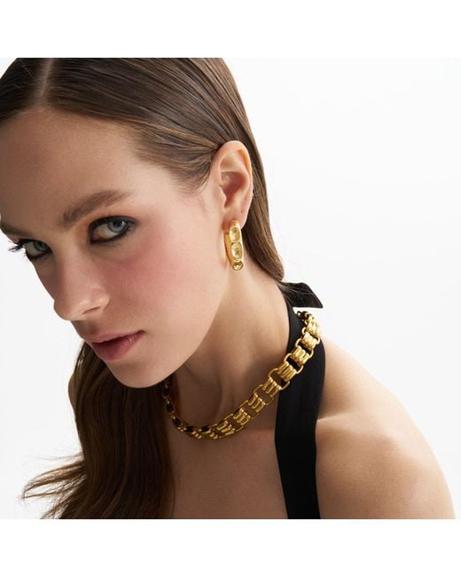 Maison De Gala Metallic Alex Necklace