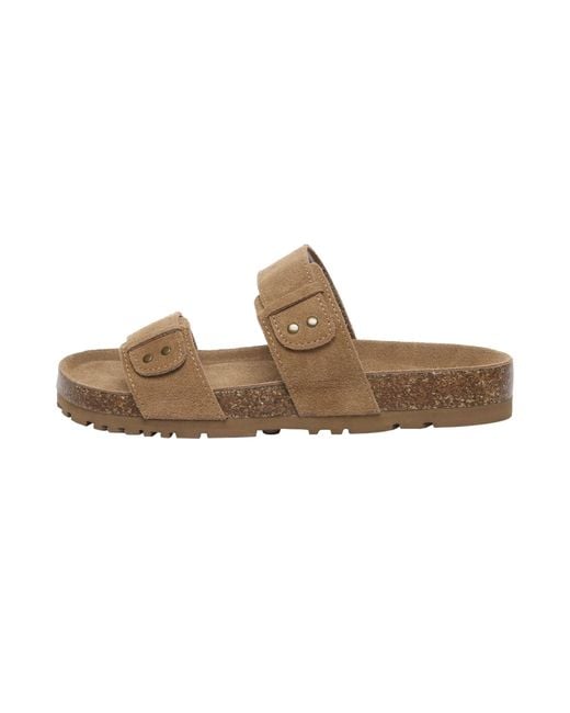 EverAu Australia White Scarlet Leather Sandals