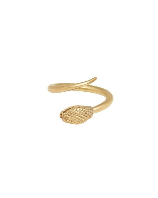 Zeworks Metallic Naga Ring
