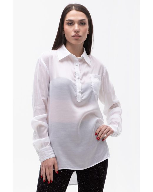 Maison Bogomil Gray Pullover Blouse