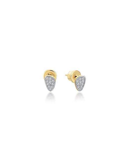 Reis Jewellery Black Track Medium Earrings