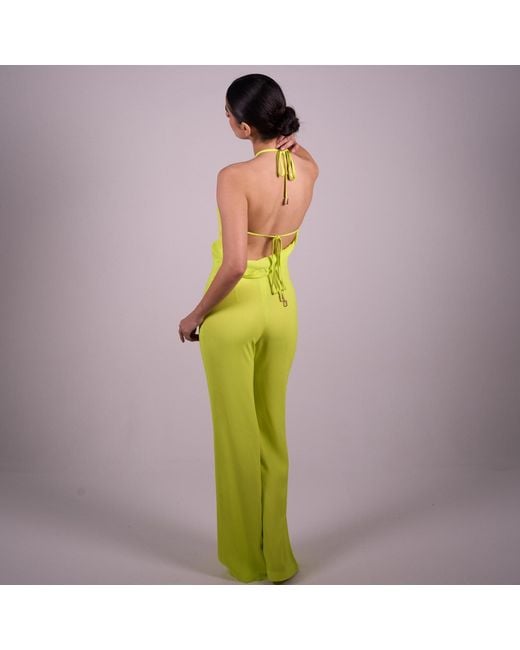 The Ethos Studio Yellow Emilia Jumpsuit