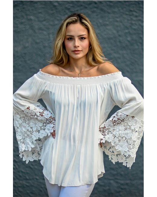 Muche Et Muchette Black Jolie Off The Shoulder Top