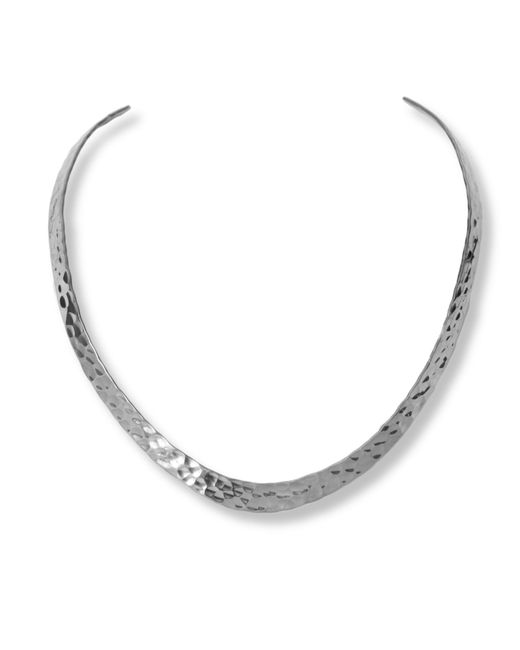 Argento Vivo Metallic Costa Collar