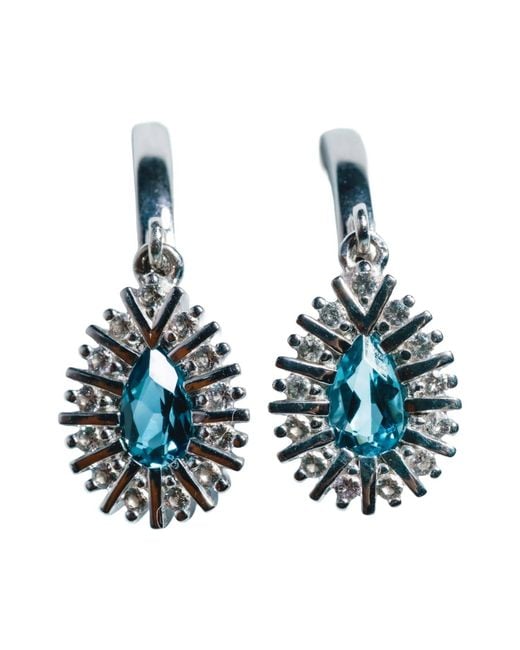 Talismania Jewelry Green Headwaters Huggie Earrings