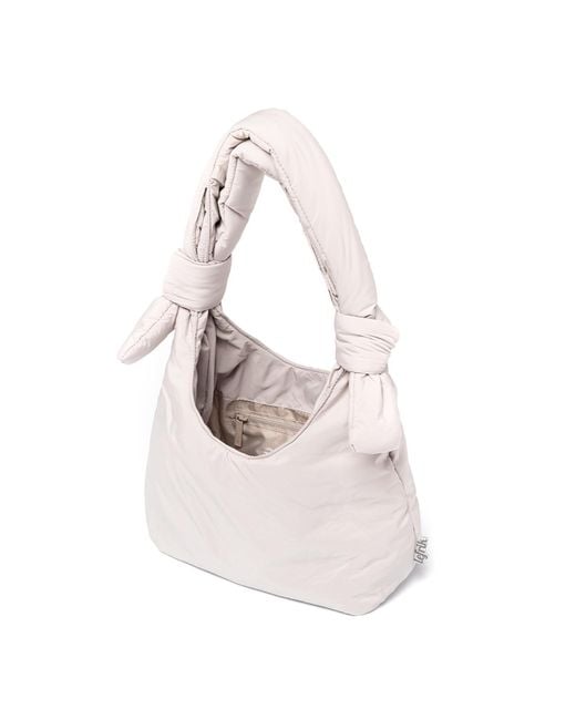 Lefrik White Biwa Puffy Mini Fossil