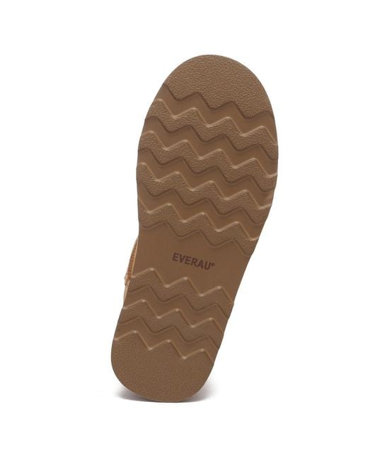 EverAu Australia Brown Heron Ultra Mini Platform Boots