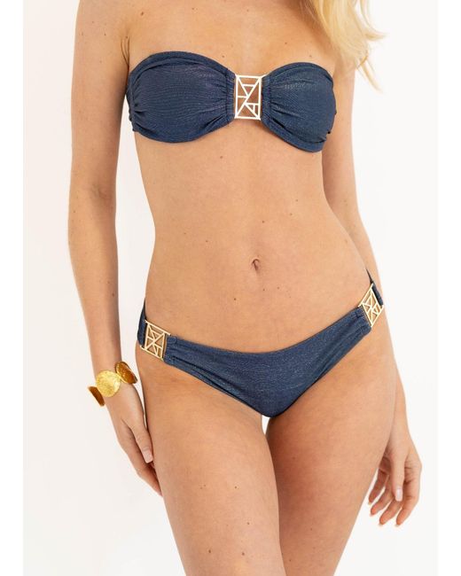 Leyla Maya Ltd Blue Kate Bikini Bottoms