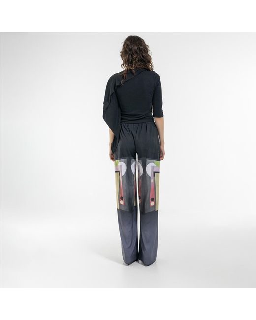 ARTISTA Blue Raven Asymmetric Top