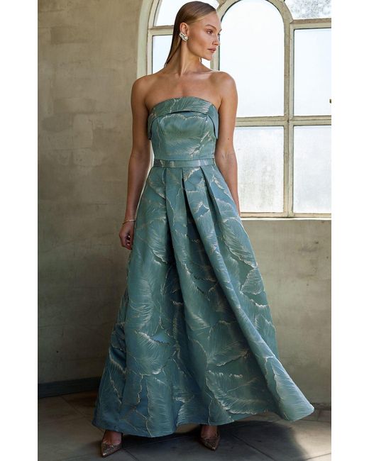 SACHA DRAKE Green Atelier Bolero & Gown Set
