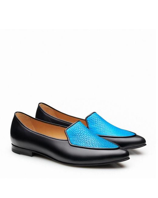 Mariano Shoes Blue Alqueva Loafers