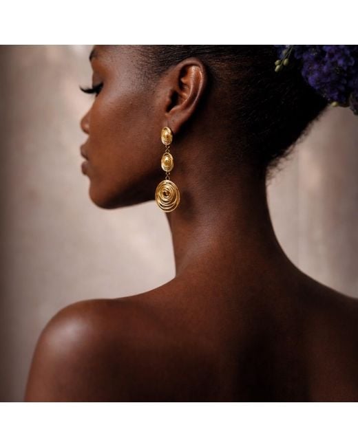 Oriaku Studio Metallic Nola Earrings