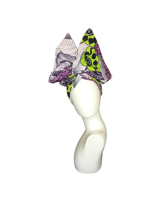Romer Millinery Purple Twisturban Turban