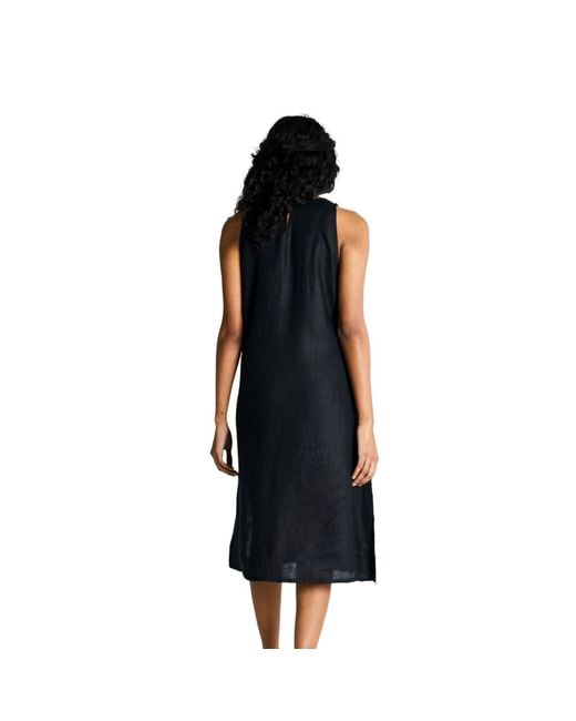 REISTOR Blue The Hemp Noir Dress