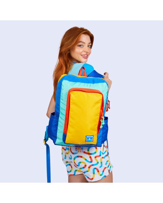 Mokuyobi Blue Snacktime Flyer Backpack