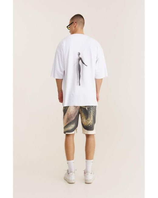 mysimplicated Natural Bermuda Shorts for men