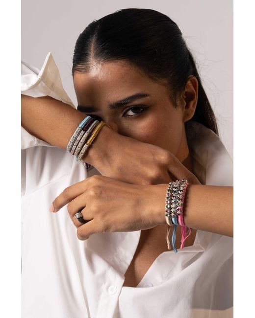 Caravan of Stones Green Deep Petrol Mini Lisse Bracelet