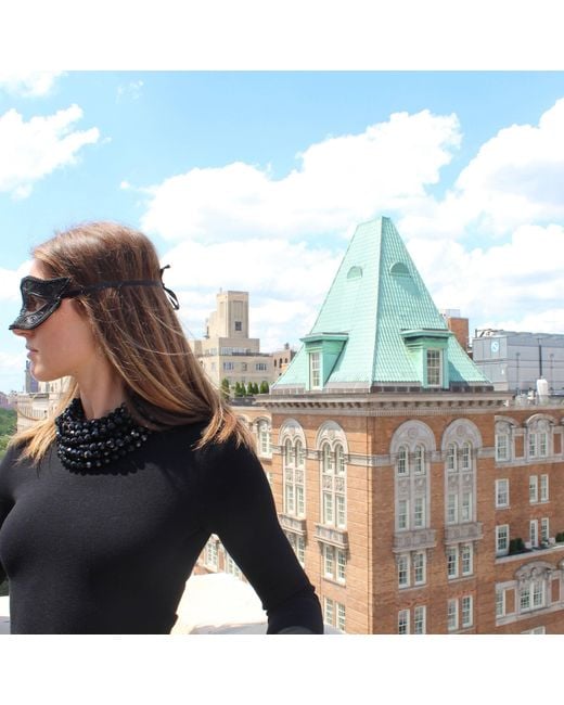 Fairchild Baldwin Black Bella Jet Necklace