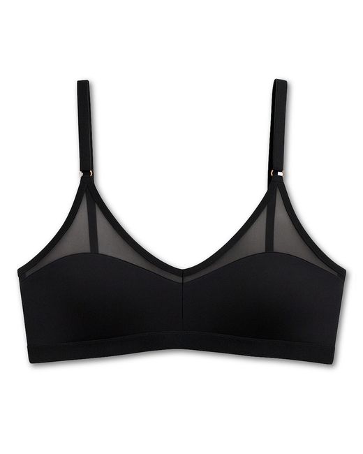 Zelf Intimates Blue Stella Bralette Top Recycled