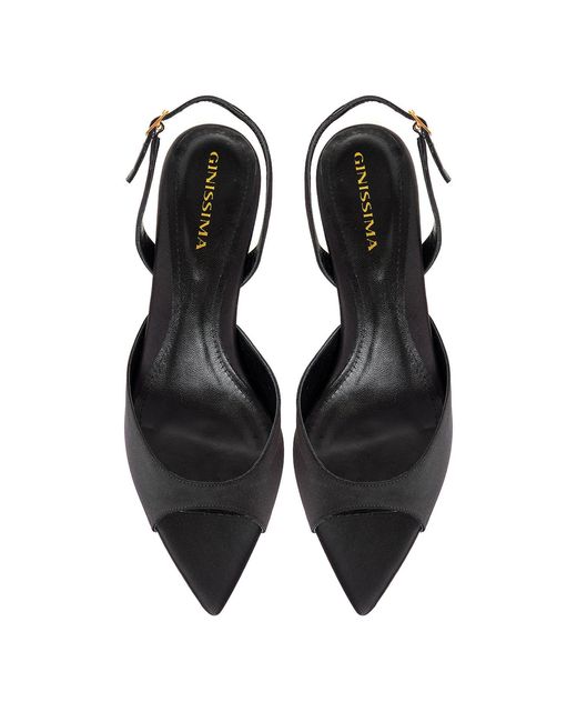 Ginissima Black Vicky Sandals