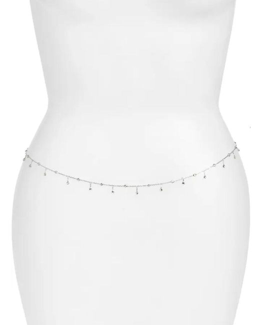 SHYMI White Single Belly Chain