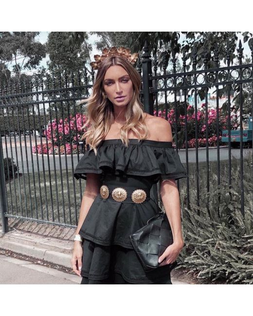 Stephanie Browne Australia Black Flemington Belt