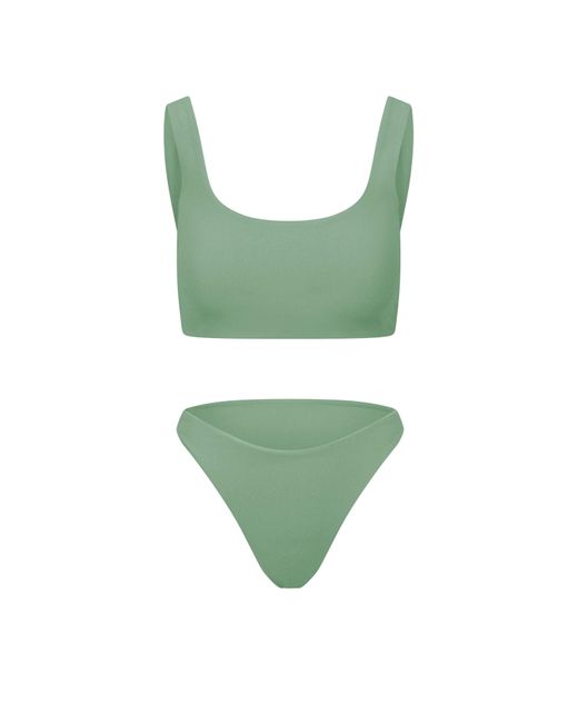 Blake Swimwear Pink Mid Bikini Bottom