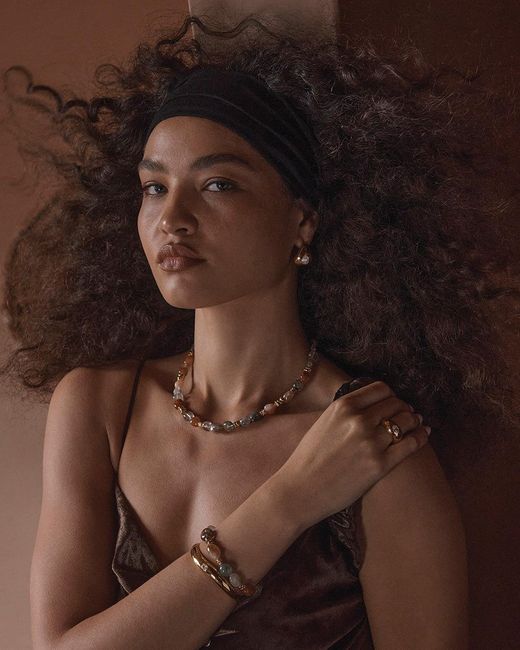 Amber Sceats Metallic Atrani Bracelet