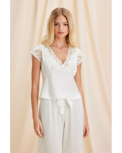 Scarlett Gasque White Jayne Top